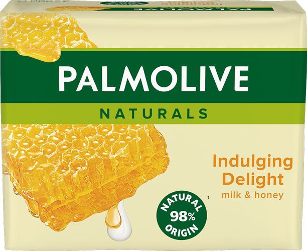 Palmolive Naturals Milch & Honig Seife, 4 x 94 g - Bild 1