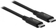 Delock USB-C Kabel USB4 Thunderbolt 3 DisplayPort Schwarz 2 m - Bild 1