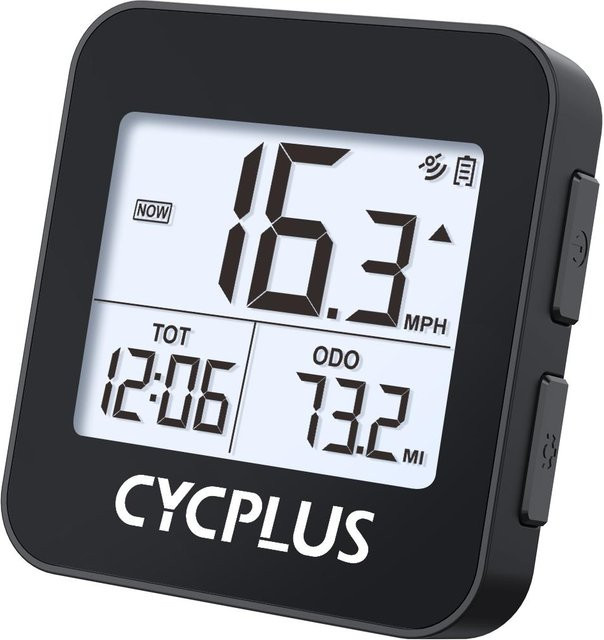 CYCPLUS G1 GPS Fahrradcomputer Kabelloser Fahrradzähler Wasserdicht IPX6 mit USB-C in Grau - Bild 1