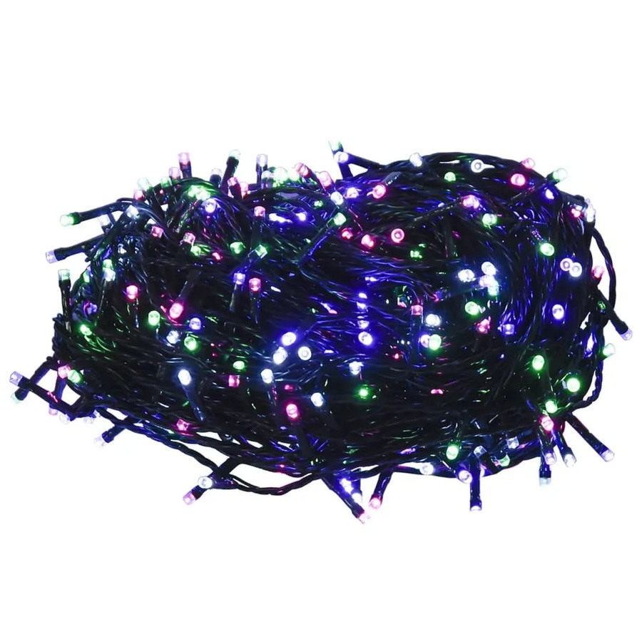 vidaXL LED-Lichterkette mit 150 LEDs in Mehrfarbig, 15 m Länge, USB-Betrieb, Pastell-Optik - Bild 2