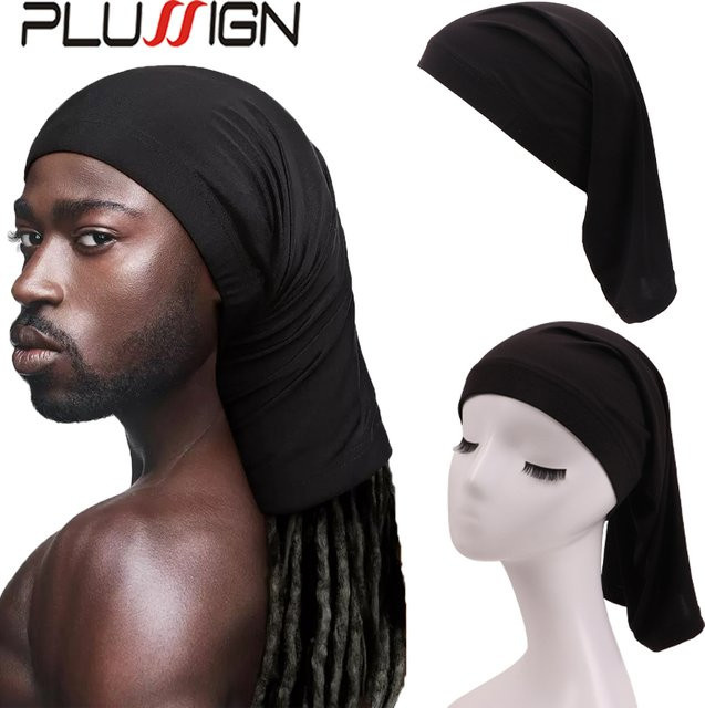 plussign Dreadlock-Röhre, weiche Spandex-Perückenkappe, extra breit - Bild 1