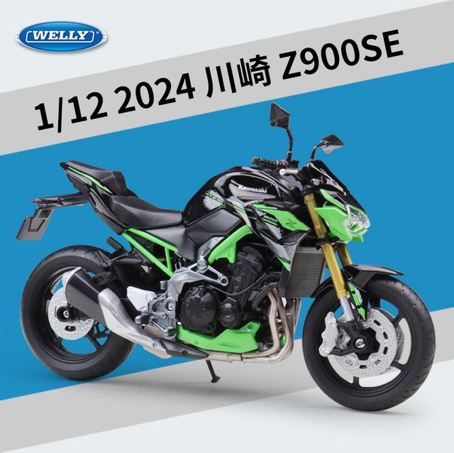 Welly Kawasaki Z900 SE, Motorradmodell, 1:12, Metall - Bild 1