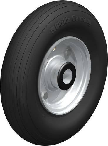 Blickle Rad-Luftreifen 200/20-48R in Schwarz mit Stahlfelge, Durchmesser: 200 mm, Tragfähigkeit: 75 kg - Bild 1