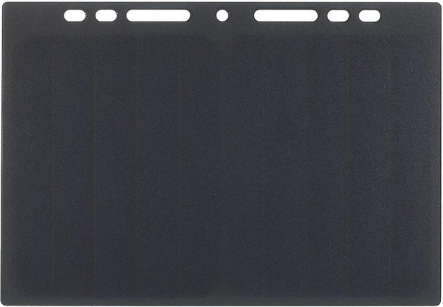 Aneng Mini-Solarpanel-Ladegerät aus monokristallinem Silizium mit USB-C Anschluss, 10 W, Grau - Bild 1