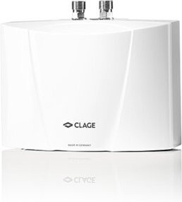 Clage Klein-Durchlauferhitzer M4 in Weiß, 4,4 kW, 230 V, Wandmontage - Bild 1