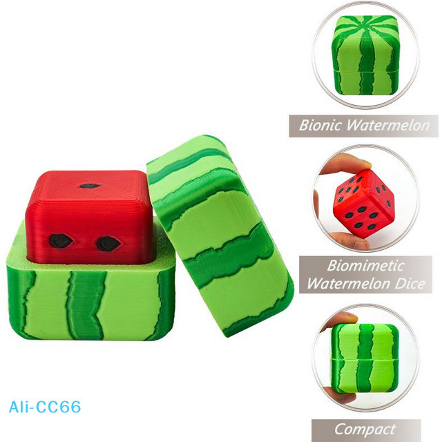 GUOMUZI Wassermelone Würfel, Bar Spiel Würfel, Set / Bundle - Bild 1