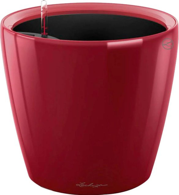 Lechuza Pflanzgefäß Classico Premium LS in Scarlet Rot hochglanz, Durchmesser: 50 cm, Höhe: 47 cm - Bild 1