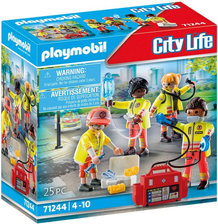 Playmobil Rettungsteam, Feuerwehr, Fahrzeuge, ab 4 Jahren