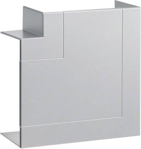 Hager Flachwinkel BR651305HLAN in Aluminium Silber, Breite: 13,0 cm, Tiefe: 6,8 cm - Bild 1