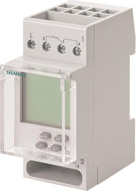 Siemens Jahreszeitschaltuhr 7LF4512-0 digital 230V 16A in Weiß - Bild 1