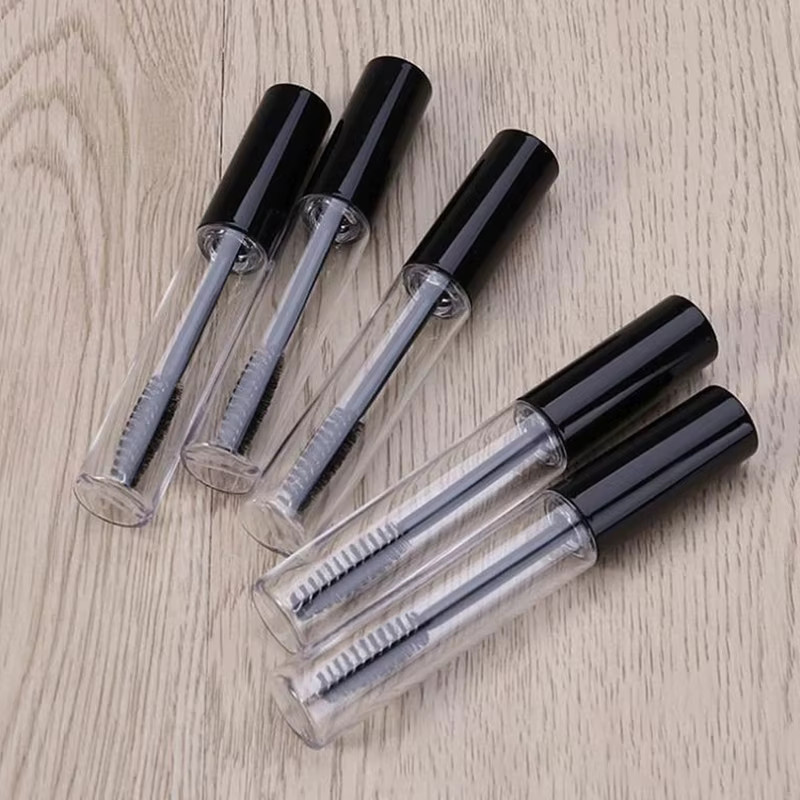 Mascara-Tuben, 10 ml, matt, weiße Kappe, nachfüllbar - Bild 3