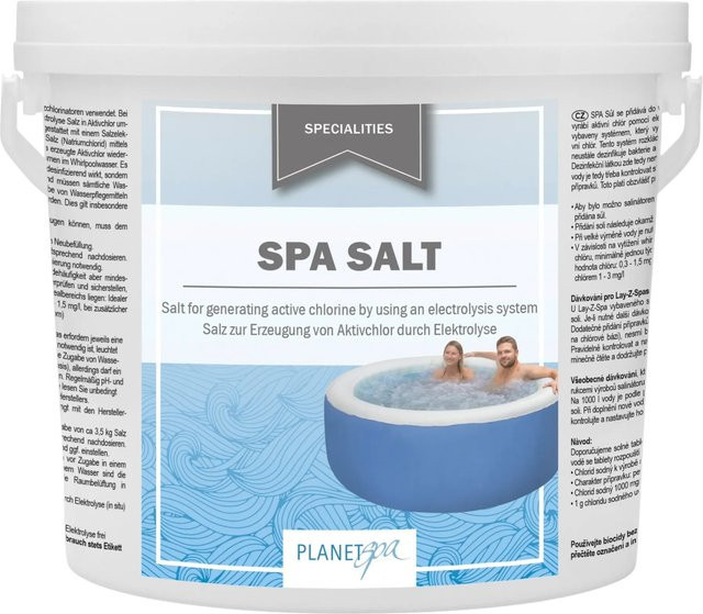 Planet Spa Salzelektrolyse zur Desinfektion von Whirlpools mit Salzchlorinatoren - Bild 1