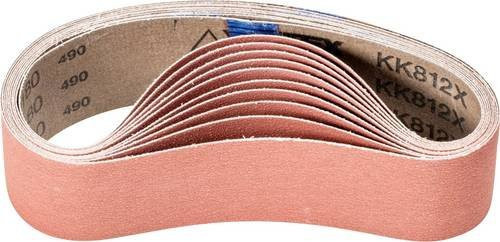 PFERD A-COOL Korund Schleifband für Edelstahl, Körnung 180, B: 50 mm, L: 450 mm, 20 Stück - Bild 1