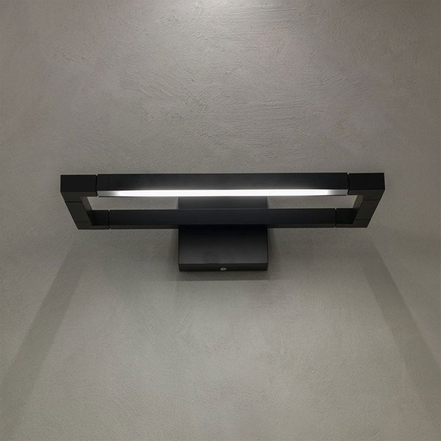 Nemo Lighting Spigolo LED-Wand- und Deckenleuchte in Schwarz mit warmweißem Licht (2700K) - Bild 1