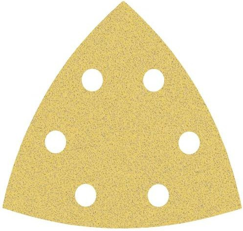 Bosch Expert C470 Deltaschleifpapier gelocht Körnung 80, 50 Stück, B: 9,3 cm x L: 9,3 cm - Bild 1
