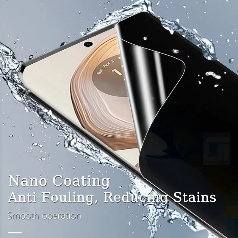 3 Stück Datenschutz Hydrogel-Schutzfolien für Motorola G34, G54, G84, G53, G53J 5G, G54 5G Power, Edge 40 Neo und Moto G14 - Bild 4