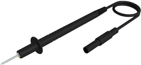 Hirschmann Test & Measurement PL 2700 S Messleitung Prüfspitze mit 4 mm-Stecker, Schwarz, 1,00 m - Bild 1