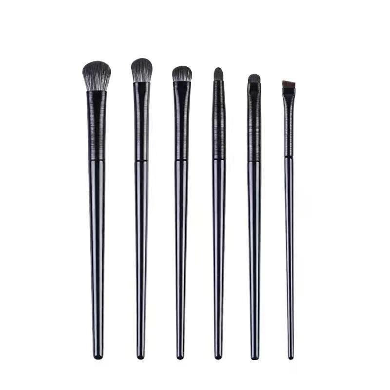 Global Beauty Augen-Make-up-Pinselset, 6-teilig, Unisex - Bild 3