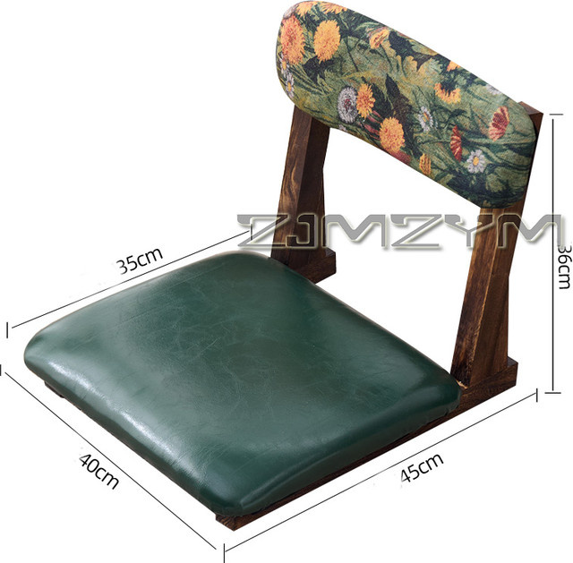 ZJMZYM Tatami Bodenkissen Sofa Set in Beige mit minimalistischem Design und Holz-Elementen - Bild 1
