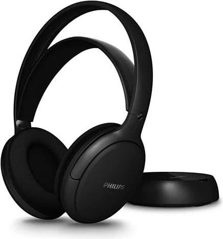 Philips SHD6000BK/12 Bluetooth Over-Ear TV-Kopfhörer in Schwarz - Bild 1