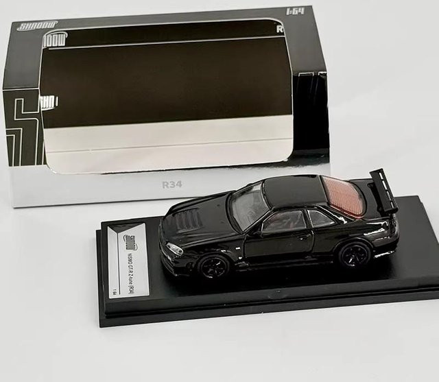 DctShadow Gt-R34 Skyline, Automodell, 1:64, Metall, ab 14 Jahren - Bild 1