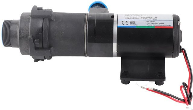 Aimo Abwasserpumpe Zerkleinerer für Wohnmobil und Schiff, DC12V, 45 LPM / 12GPM, weiß - Bild 1