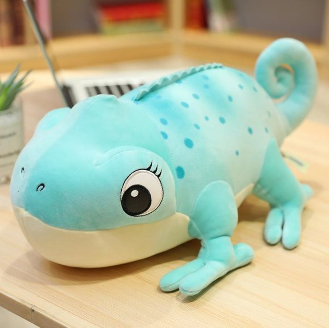 Kidsly Chamäleon Plüsch, Tier Puppe, 28 cm, ab 0 Jahren - Bild 1