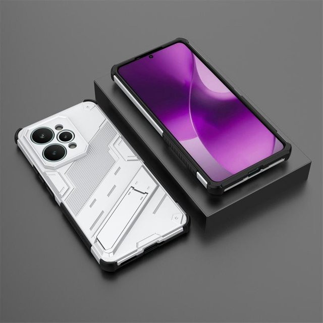 Stoßfeste Handyhülle für Realme 15 Pro und Realme 15 5G mit Panzerung und vollständiger Abdeckung, Farbe: Weiß, Displaygröße: 6,8 Zoll - Bild 1