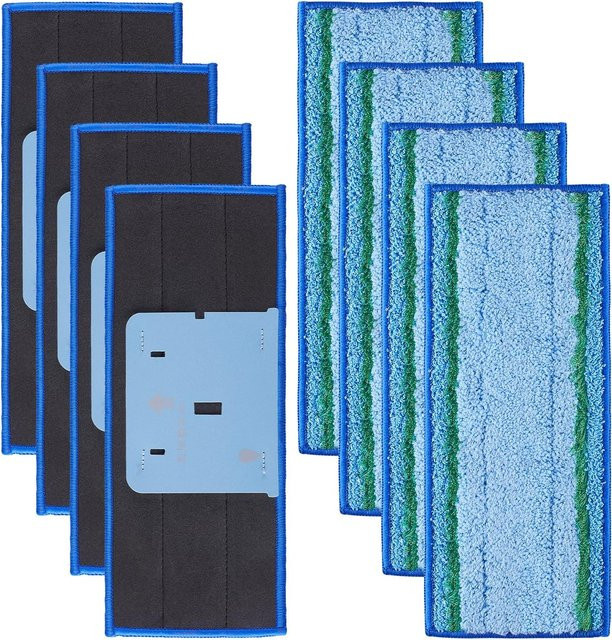 iRobot Braava Jet M6 Ultimate Robot Mop Ersatz-Wischpad aus Mikrofaser, waschbar, Farbe: Blau - Bild 1