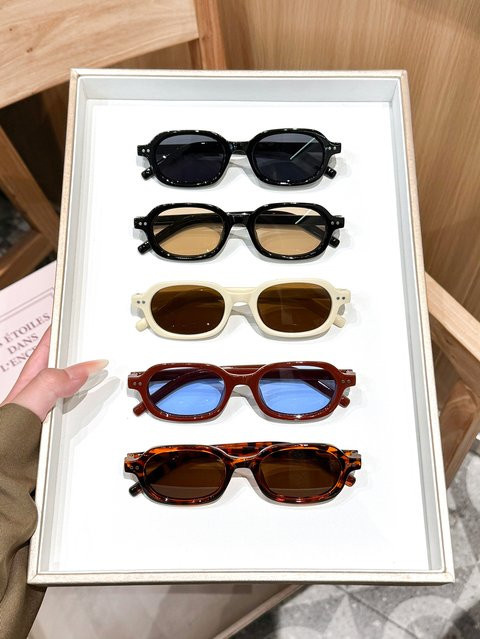 CAIPAI Sonnenbrille, quadratisch, Vollrand, Kunststoff, multicolour - Bild 1