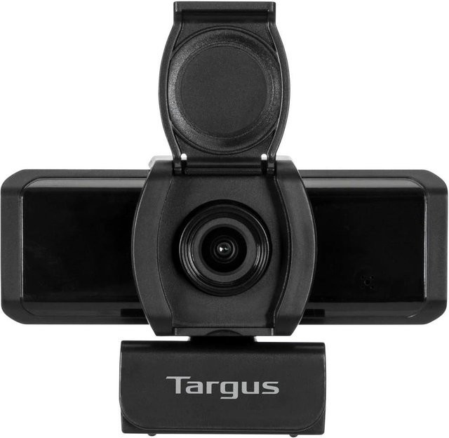 Targus Webcam Pro Full HD 1080p mit Flip Privacy Cover in Schwarz via USB-C - Bild 1
