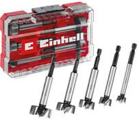Einhell Forstnerbohrer-Set 5-teilig aus Stahl mit den Durchmessern 15 mm, 20 mm, 25 mm, 30 mm und 35 mm - Bild 2