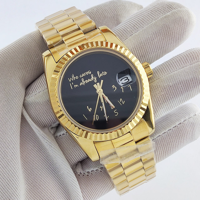 OUMASHI Armbanduhr Automatik, Edelstahl, Saphirglas, 36 mm, Herren - Bild 1