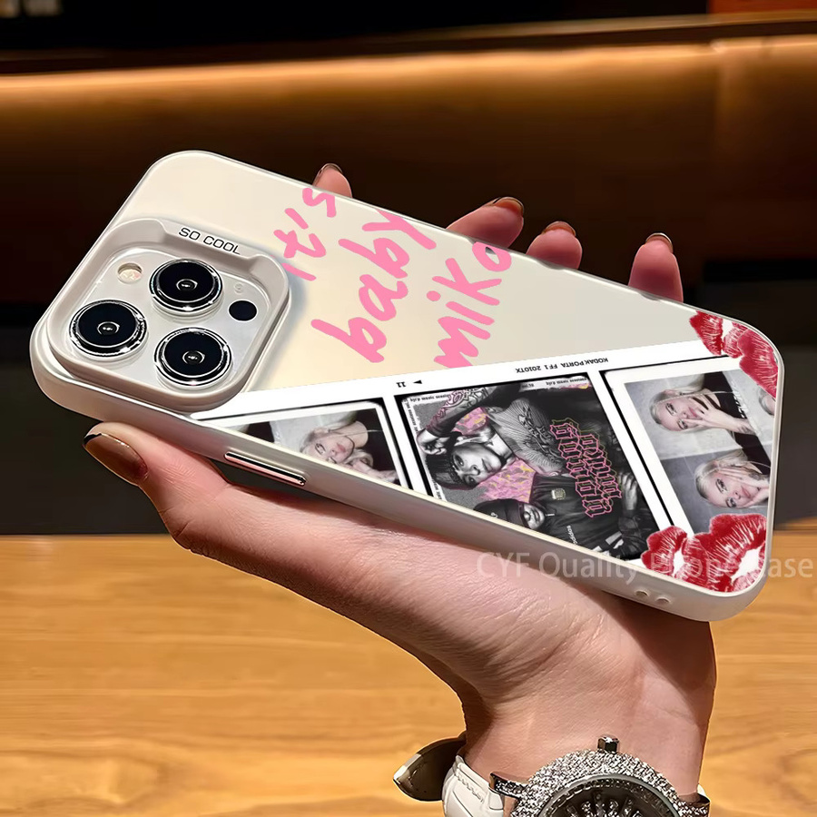 Sänger Young M-Miko Art Handyhülle für Apple iPhone 11 12 13 14 15 16 Pro Max Plus mit Schutzbeschichtung in Multicolour - Bild 4