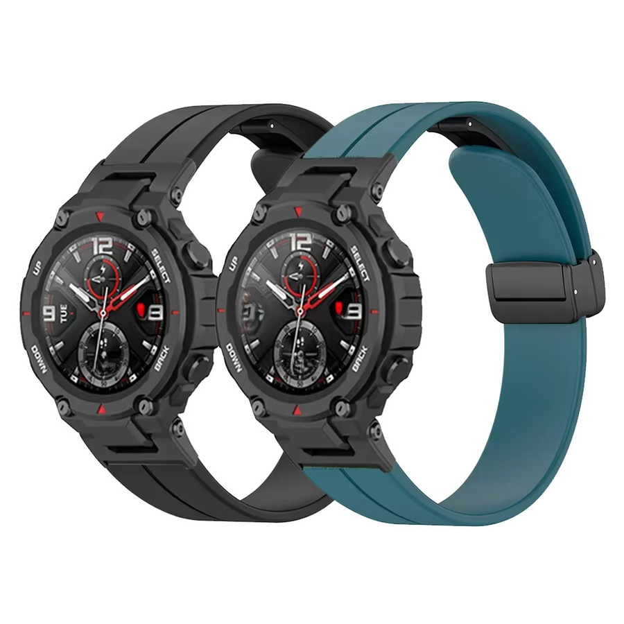 Amazfit Uhrenarmband Silikon, Weiß, Unisex - Bild 3