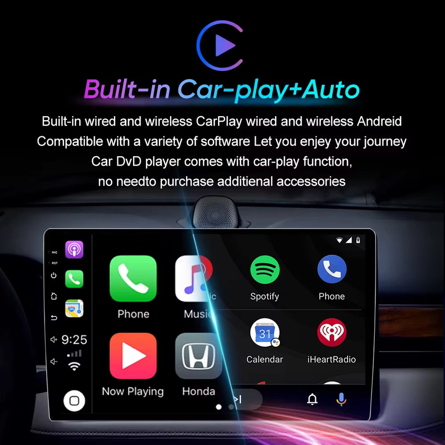 Nevegetor Android Autoradio mit Carplay und 4G für Volvo C30 S40 V50 C70, 12 GB RAM + 256 GB Speicher, Schwarz, mit GPS und Mobilfunkfunktion - Bild 4
