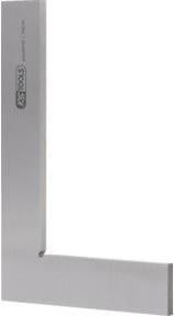 KS Tools Flachwinkel nach DIN 875/1 aus Stahl in Silber, 150 mm - Bild 1
