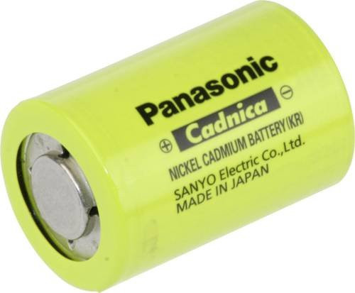Furukawa Battery N1250SCR Spezial-Akku NiCd 1.2V 1200 mAh Sub-C Flat-Top in Gelb - Bild 1