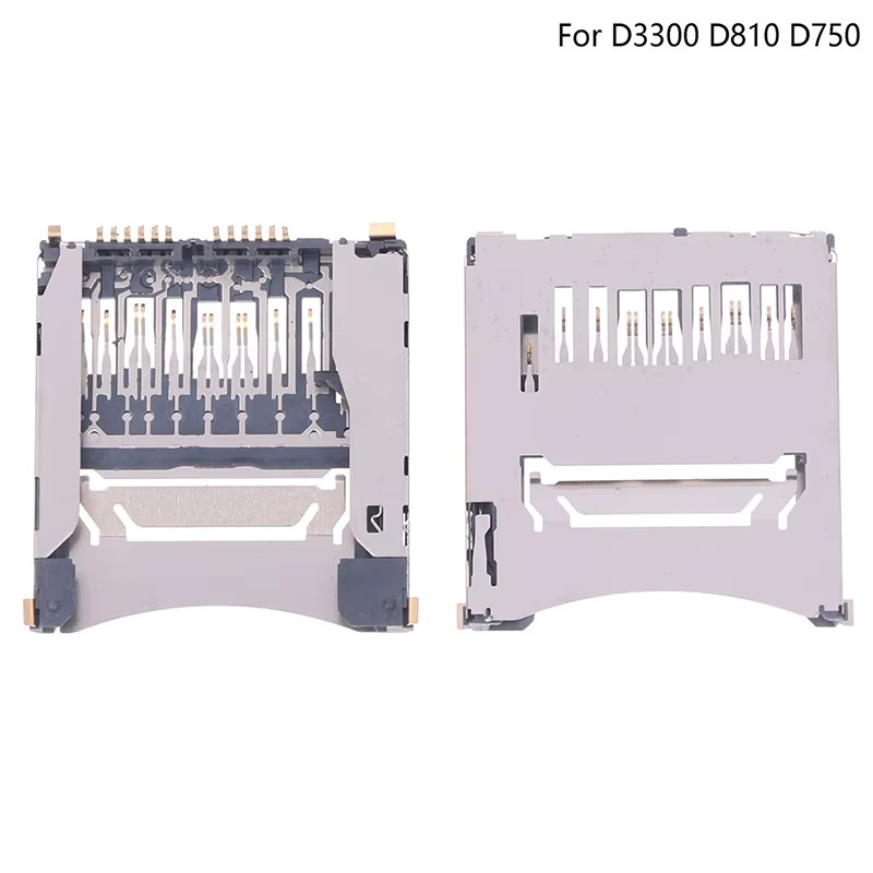 JETTING SD Speicherkarte Slot Komponente Reader Halter Montage in Silber für D3300 D810 D750 - Bild 2