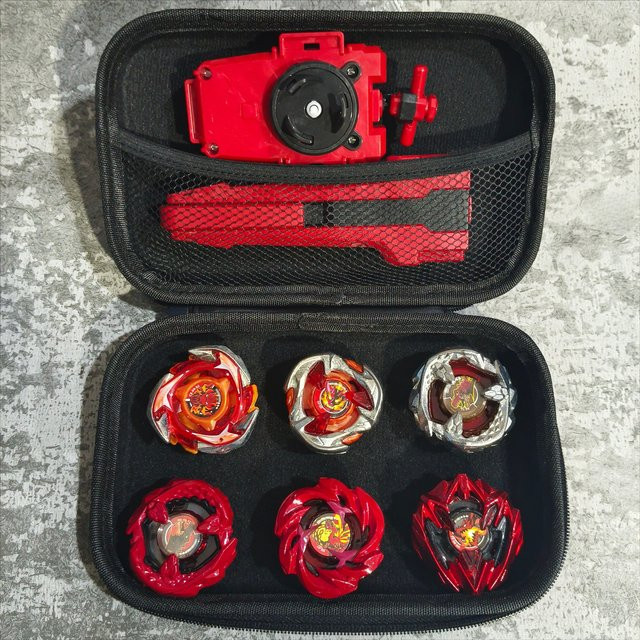 LDCX Gyro Launcher-Kombination Deluxe Edition Gyroskop-Mix, Rot, Set / Bundle - Bild 1