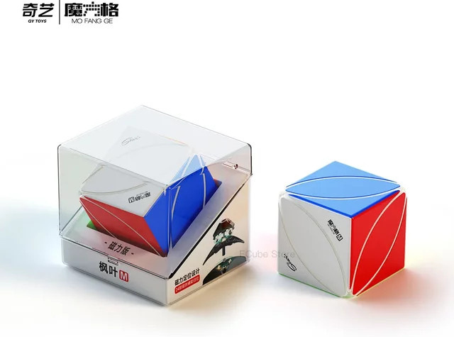 QiYi Ivy Cube, Magnetischer Zauberwürfel, Ahornblattform, Bunt / Mehrfarbig - Bild 1
