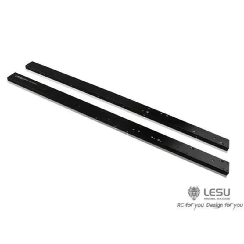 LESU 4x2 Rahmen Chassis Schiene, 1:14, Metall, Schwarz - Bild 2