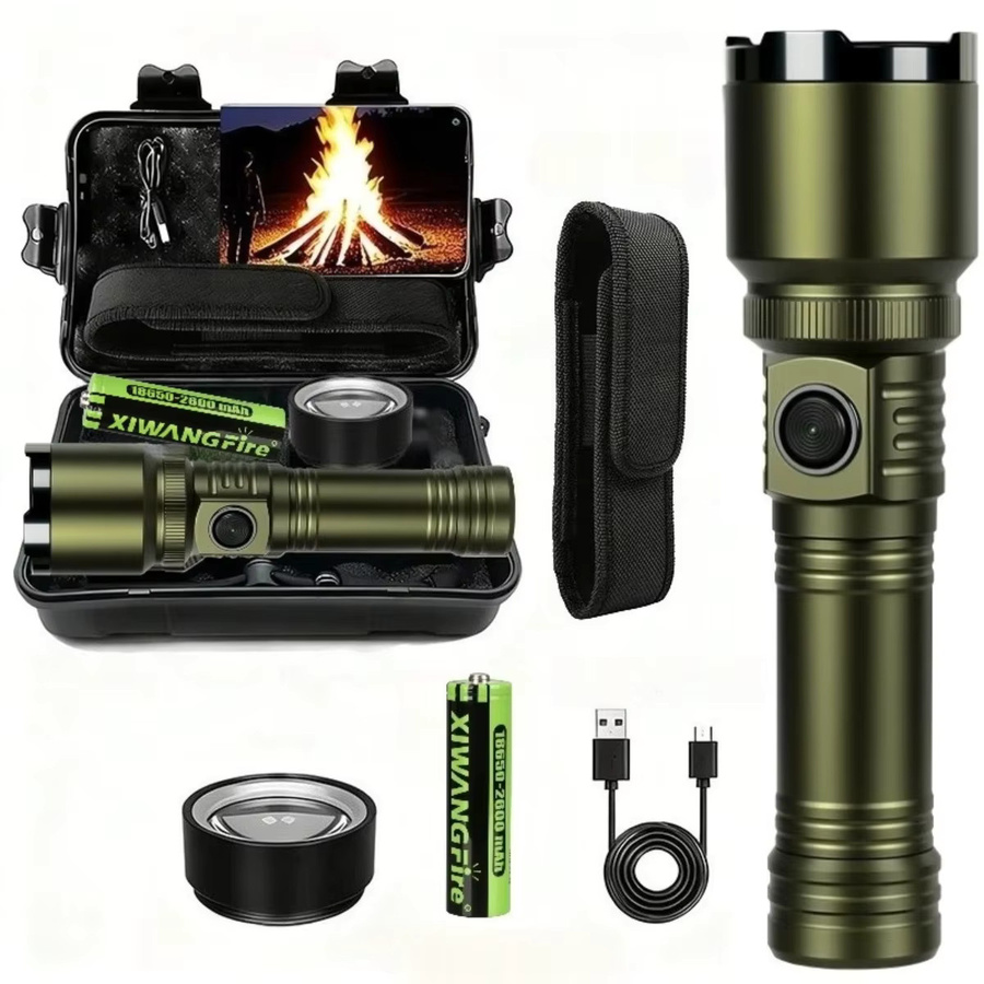 KDULIT LED-Campinglaterne aus Metall mit wiederaufladbarem Akku für Outdoor und Garten - Bild 4