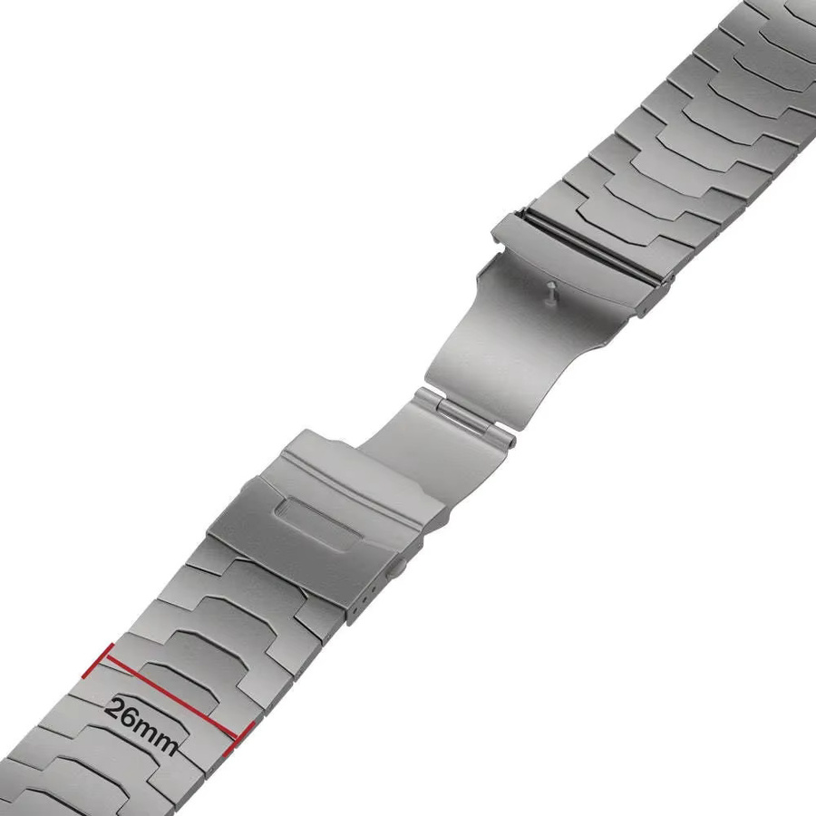 Uhrenarmband Titan, Edelstahl, Unisex, 49 mm - Bild 4