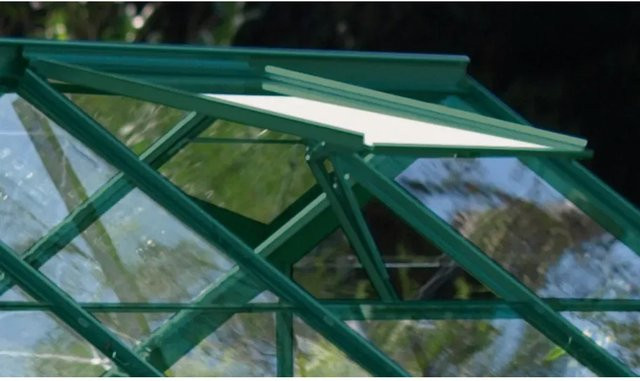 Vitavia Alu-Dachfenster für Gewächshäuser in Smaragdgrün - Bild 1