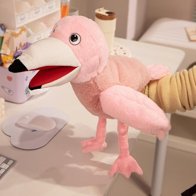 Yiran Health & Beauty Cartoon Tier Plüsch Handpuppe, 35cm - Bild 1