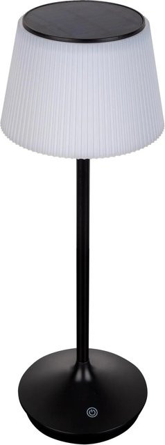 Näve LED Solar- und Akkutischleuchte Emmi in Schwarz mit CCT und Touch-Funktion, Höhe: 38 cm, Durchmesser: 13 cm - Bild 2