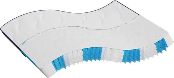 vidaXL Matratze mit Taschenfederkern H3, mittelfest, mit abnehmbarem Bezug, B/T/H: 200 x 200 x 25 cm
