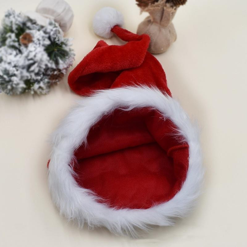 MTMA Weihnachtsmütze Nikolausmütze extra lang für Kinder und Erwachsene in Rot - Bild 3