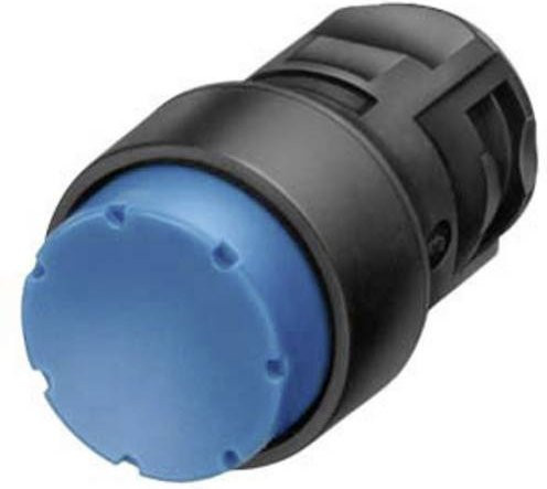 Siemens Drucktaster 3SB2000-0LH01 blau transparent IP65 aus Kunststoff mit 19mm Durchmesser - Bild 1